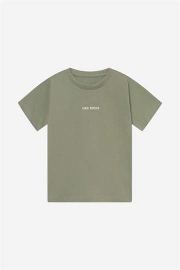 Les Deux Dexter T-shirt - Lichen Green